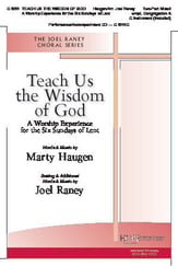 Teach Us the Wisdom of God SATB choral sheet music cover